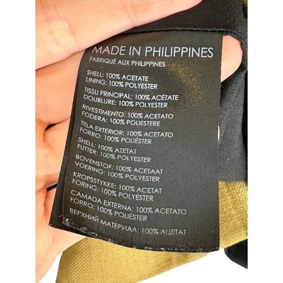 Club Monaco Flawless Blazer Jacket Single Breasted Career Office Fennel Size 4 - Picture 7 of 12